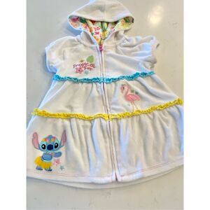 Girls Disney Store Lilo & Stitch Tropical Fun Swim Cover Up for Baby Sz 18-24 Mo